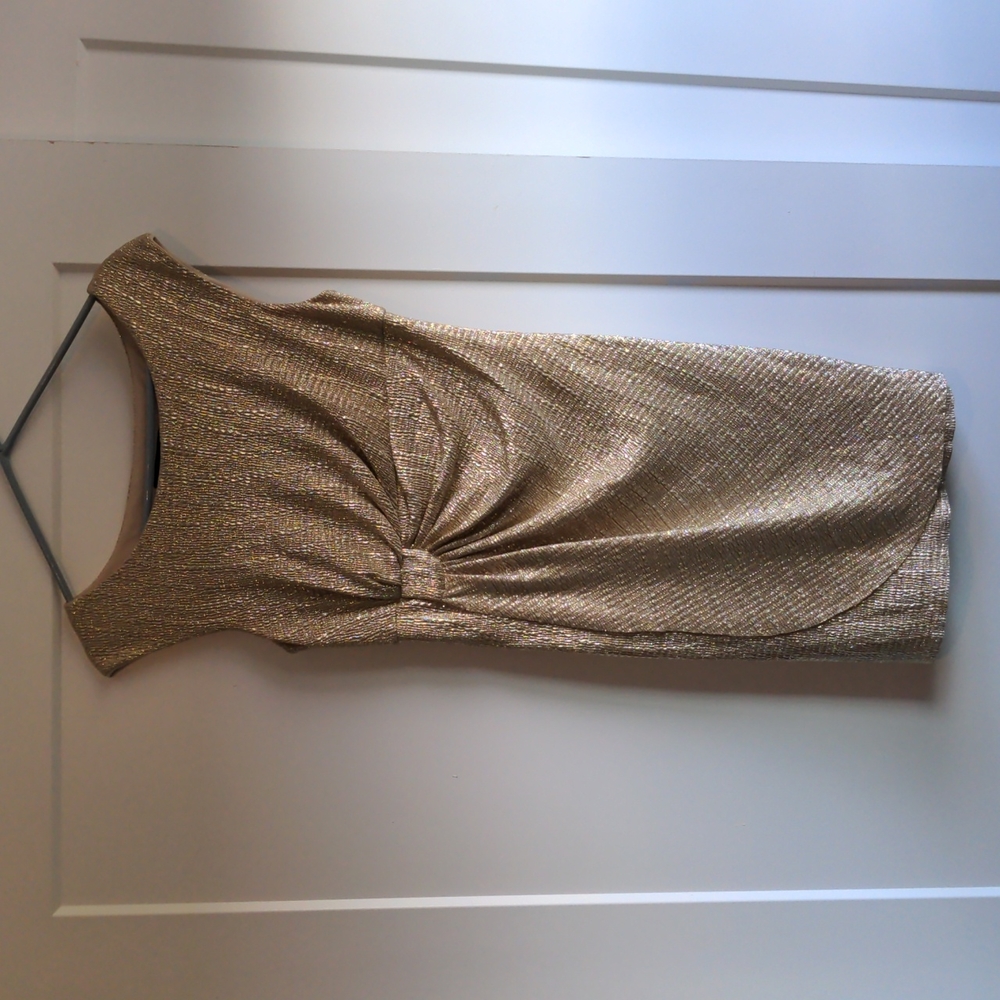 Metallic Gold Dress